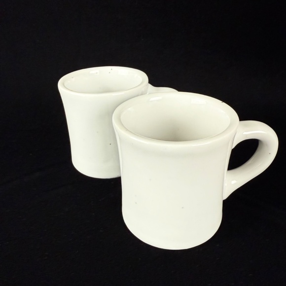 Pair Vintage Galaxy Speckle Ware Coffee Tea Mugs Diner Style Excellent - Picture 2 of 12